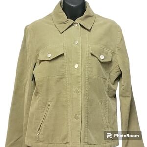 Talbot's woman stretch size, small Corduroy button jacket.